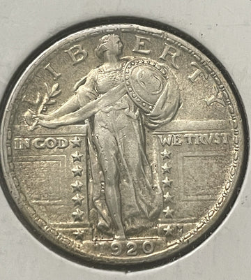 Q16 1920 Standing Lib Quarter Gorgeous Choice AU nice add’n esoteric. Free SH US
