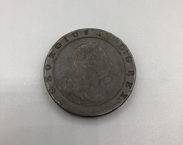 EP38: Heavy Copper Great Britain Twopence 1797 Soho Great Condition! Free S&H