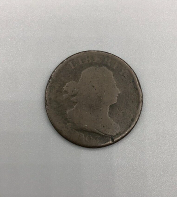 EP28: 1803 Draped Bust Half Cent / Rare Coin! / Collectors item