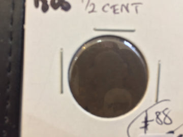 Draped bust half cent 1806 AG about good details - vintage coins- half cents