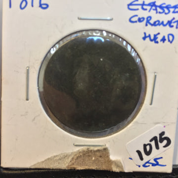 Matron head coronet Large Cent - 1816 weak strike G Good details, vintage coins, large cents