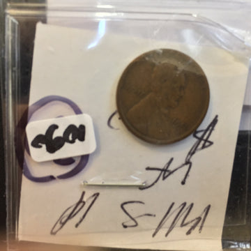 Lincoln Wheat Cent 1911 S San Francisco F Fine plus