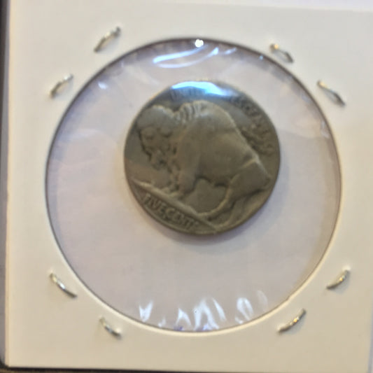 Buffalo Nickel 1915 S VG San Francisco SF Very Good - reverse
