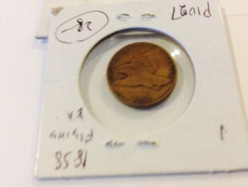 1858 Small Letters Flying Eagle Cent Copper Nickel Very Good - US CoinSpot