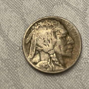 Scarce Choice Very Fine 1915 s Buffalo/ Indian nickel. Heirloom Special offer.