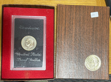 Superior1974 S Eisenhower Silver Dollar Proof Sealed and in Original Display Box