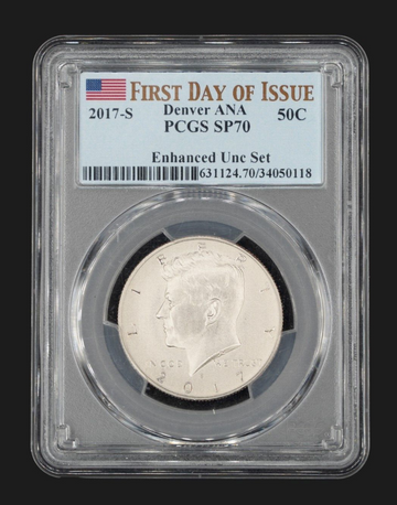 2017 - S 50C Satin Finish / Uncirculated