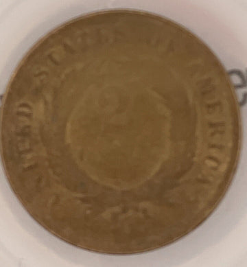 2c piece 1867 very good avg condition. Get It Now!