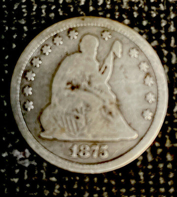 SC 1875 Seated Liberty Quarter - Nice Item 4 U
