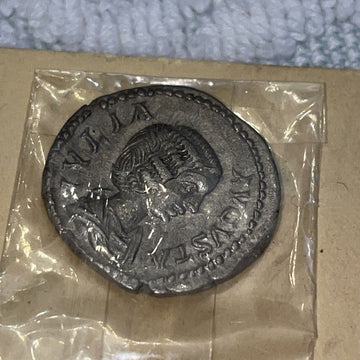 Julia Domna, AD 193-217 ROMAN EMPIRE AR Denarius Choice Almost Uncirculated TOP*
