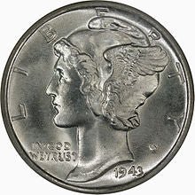 Mercury Dimes (1916-1945) - US CoinSpot