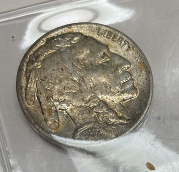 N12 BU 1936 s spotted Indian/Buffalo Nickel. nice addition. Free S&H