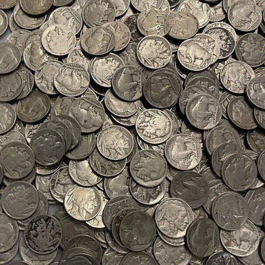 [Lot of 40] Buffalo Nickels Full Readable Dates - Choose How Many Lots of 40!