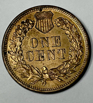 C10 1875 Red BU Indian Cent Gorgeous Free S&H