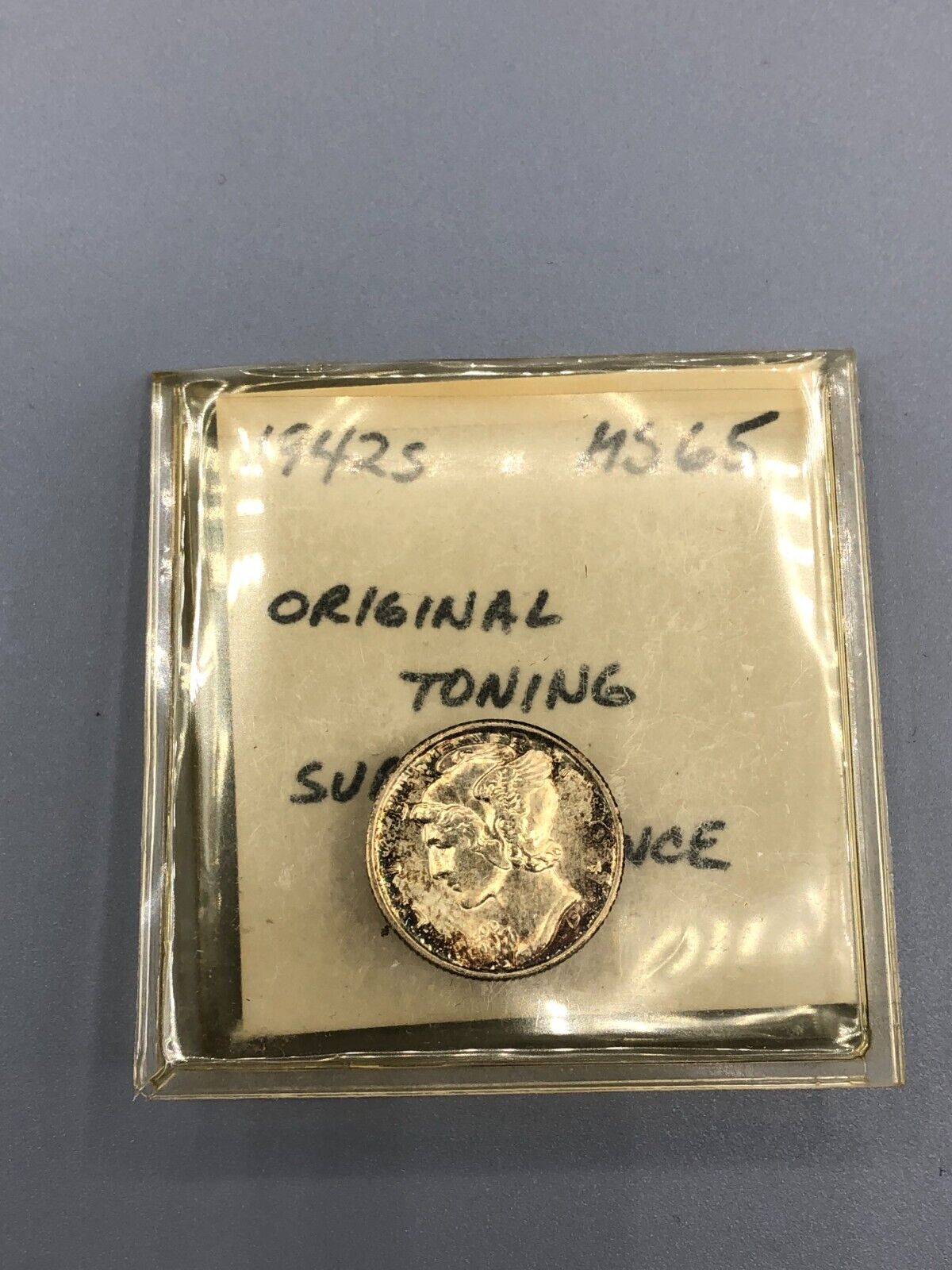 EP1: 4 Rare US Dimes / 1942 - 1945 / 90% Silver - 10% Copper