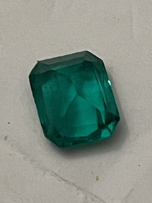 super nice 4 carat MRLD CutPure emerald South Am Beauty $5000 Value - Free S & H