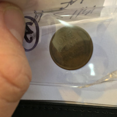 Lincoln Wheat Cent 1911 S San Francisco F Fine plus - reverse