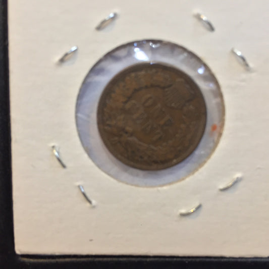 Indian Head Cent 1909  EF extra fine plus - reverse