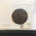 Draped bust half cent 1804 AG About Good - crosslet 4 - vintage coins- half cents reverse