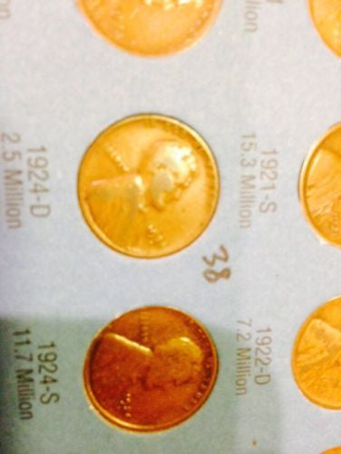 Nice Lincoln Set Collection 1909-1940 Almost Complete