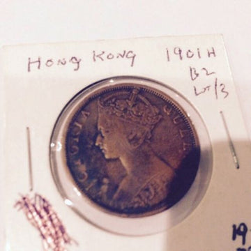 [#86441] Hong Kong, Victoria, 1 Cent 1901 H, KM 4.3 VF To Extra Fine