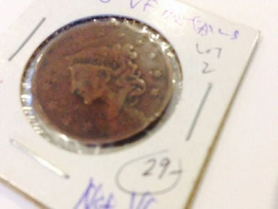 1835 Large Cent Very Good+ Clear Details - US CoinSpot
