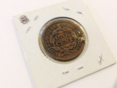 1849 Large Cent Very Good+ Clear - US CoinSpot