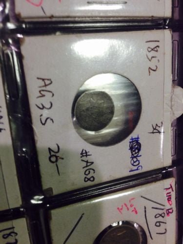1852 3 Cent Silver Nice Collector Piece AnteDeluvian - US CoinSpot