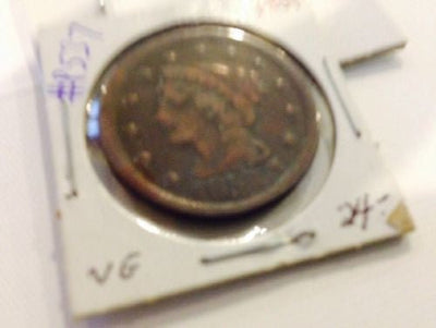 1854 Large Cent Very Good - US CoinSpot