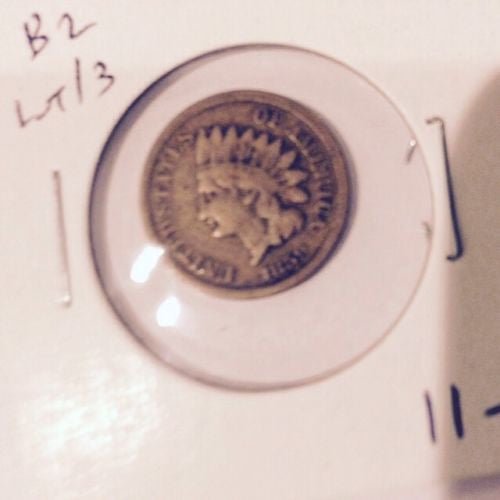 1859 Copper-Nickel Indian Cent Very Good + Nice Example - US CoinSpot