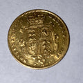 1864 Good Date UK 1/2 Sovereign Gold Coin Almost Uncirculated Beauty - US CoinSpot
