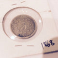 1868 5C Shield Nickel - US CoinSpot
