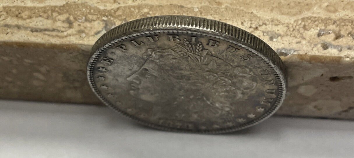 1878 7tf rev of 78 Morgan Silver Dollar BU Toned 1st Yr Issue middle TF maybe/8 - US CoinSpot