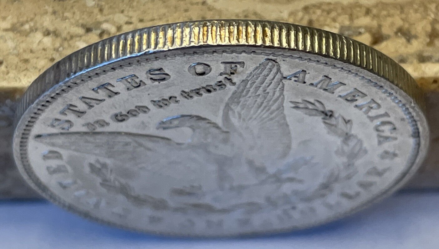 1878 cc Choice Almost Uncirculated Morgan Silver Carson City Dollar - US CoinSpot
