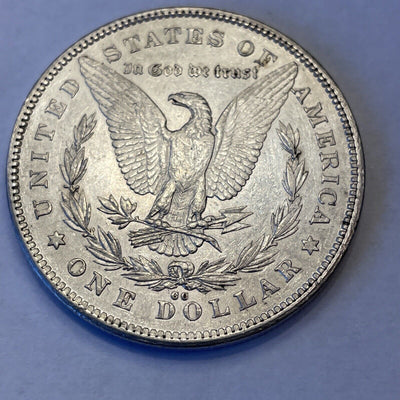 1878 cc Choice Almost Uncirculated Morgan Silver Carson City Dollar - US CoinSpot