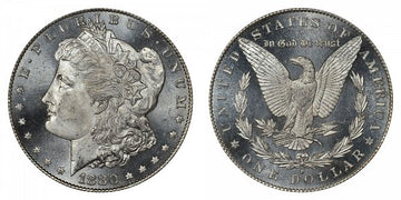 MORGAN SILVER DOLLAR - 1880 S - MS66