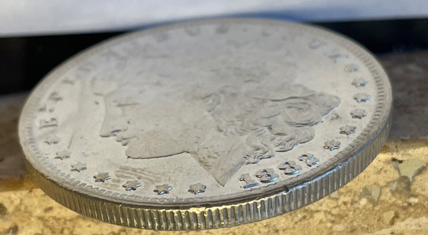 1882 cc Gem BU Mirror ProofLike Silver Morgan Dollar Genuine Blazer - US CoinSpot