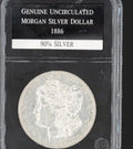 1886 PQ Morgan Silver Dollar / Uncirculated and encapsulated - US CoinSpot