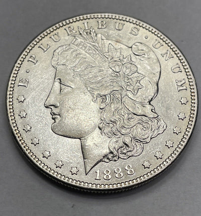 1888s PL Dollar great appearance BU better date Morgan Silver - US CoinSpot