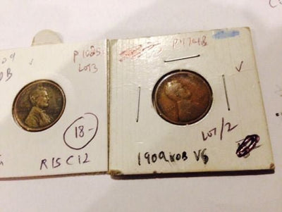 1909 VDB Cent. Nice Full Rim Detail Coins Average VG+ - US CoinSpot