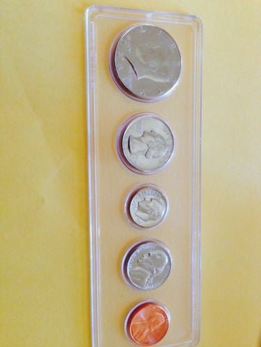 1987 Birth Year Set In Case 5 Uncirc Coins! Fantastic Collector Item or Memento - US CoinSpot