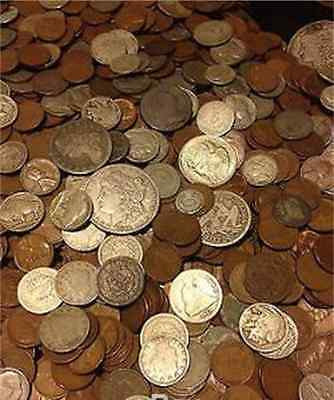 Old us coin hoard 11 coins 0ver 100 years old   silver included lo combined ship