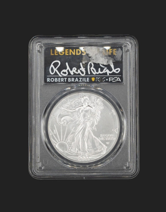 2021 Fine American Silver Eagle Dollar Type 2 / Uncirculated / Great Condition - US CoinSpot