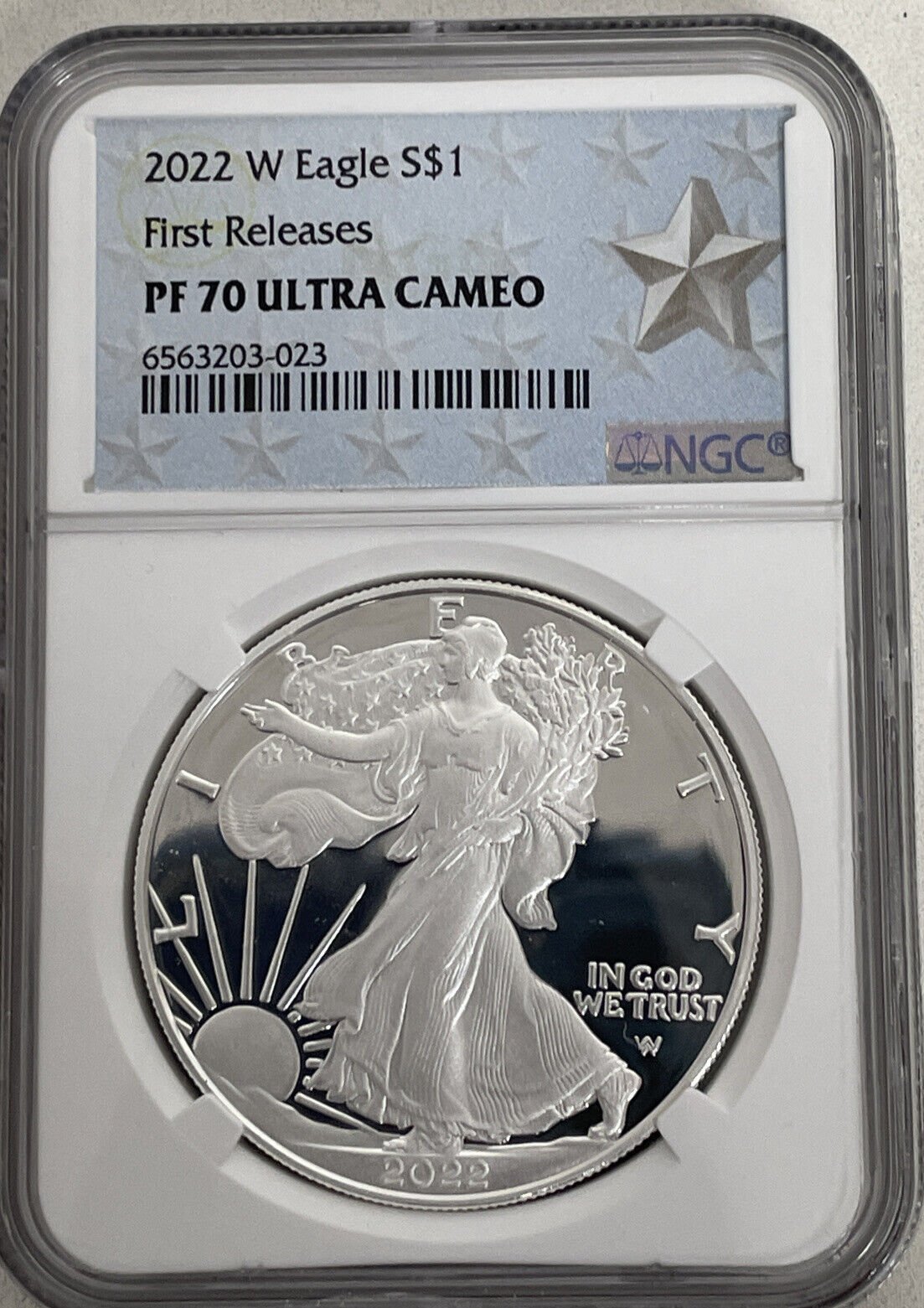 2022 W Silver Eagle $1 Dollar NGC PF70 Ultra Cameo First Releases w/OGP Free S&H - US CoinSpot