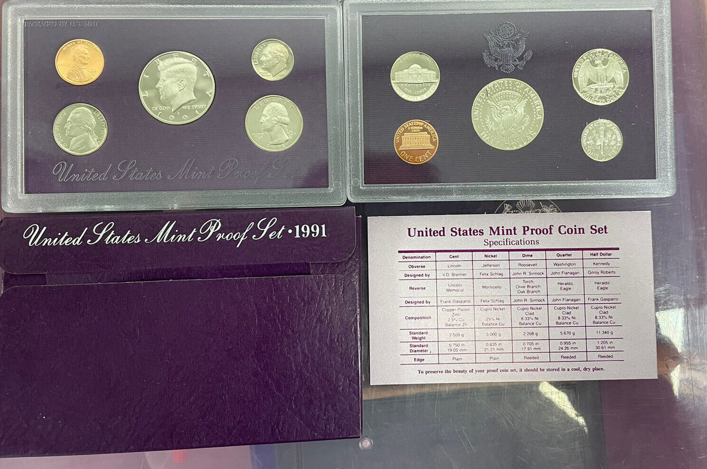 5 Decade Run proof sets 1960 to 2000 41+ sets orig pkg 230 coins incl silver wow - US CoinSpot