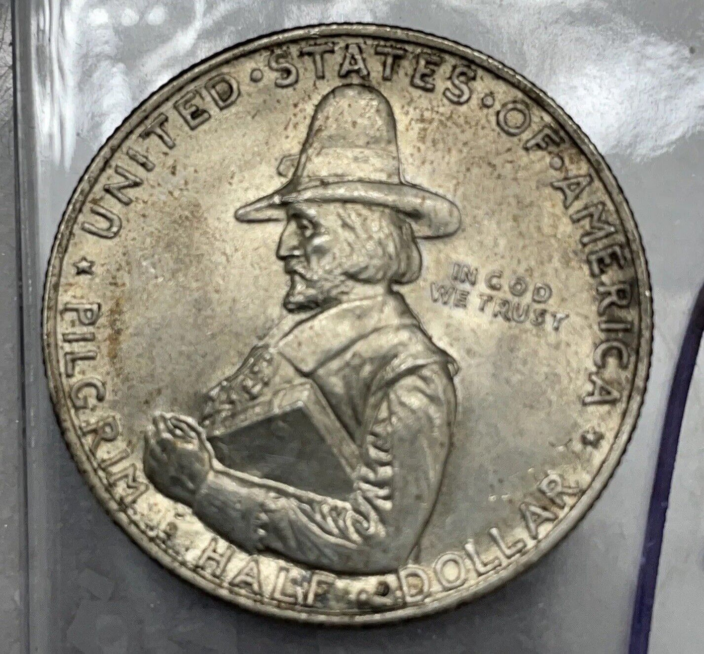 1920 Pilgim Tercentenary Celebration choice Uncirculated Commemorative Silver50c