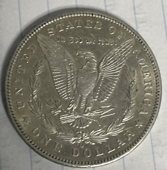 S.C 1896 O  Almost  Uncirculated Morgan Silver  $ Great Example . going gone!