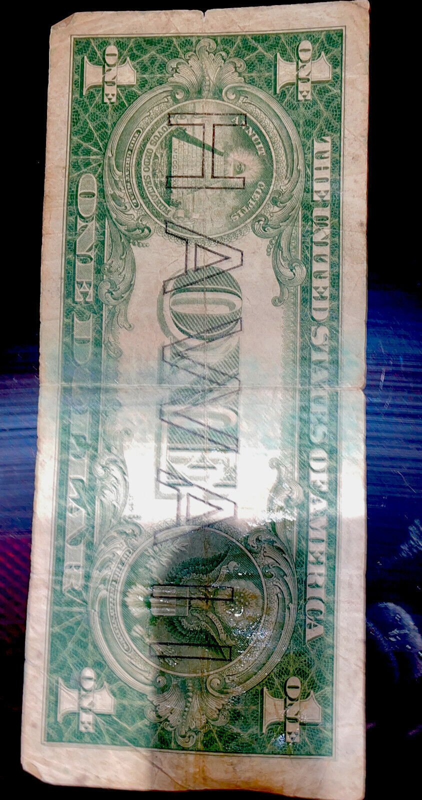 Series of 1935 A $1 Silver Certificate Hawaii Note Julian-Morgenthau WW2 ovrprnt