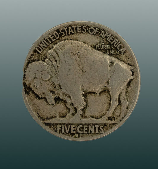 1915 S / Fine Buffalo Copper Nickel / 5C