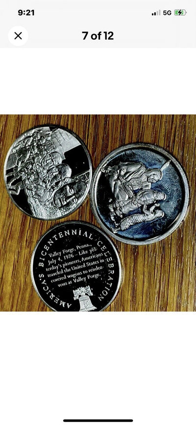 3 Random World Crowns min 50g 800 fine, most Sterling Or 900 Silver. Great.